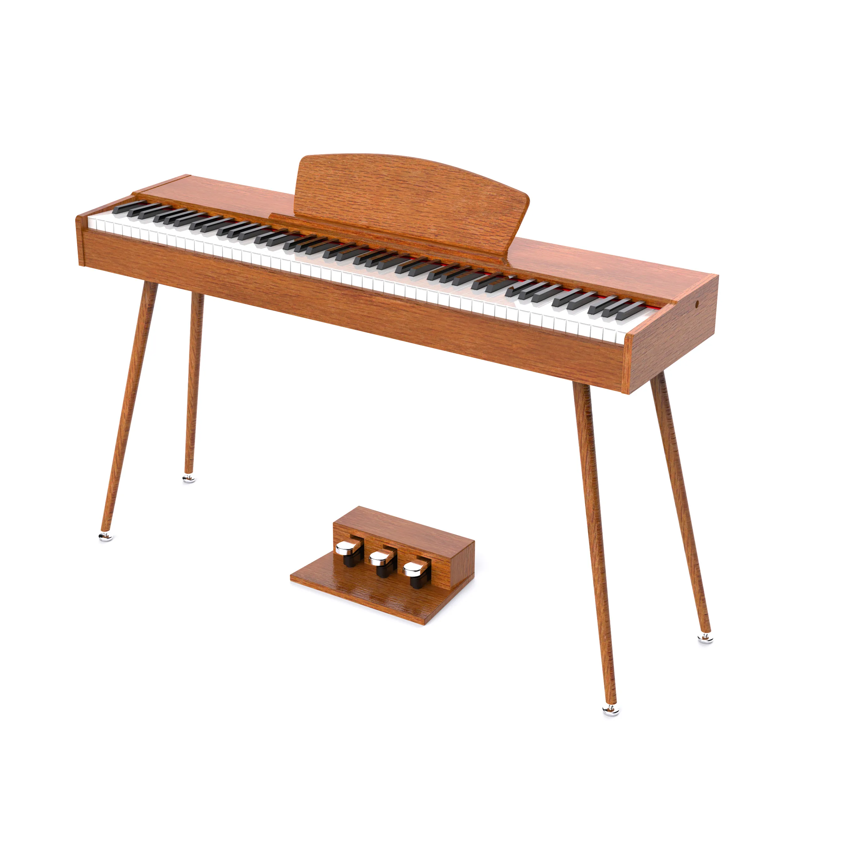 Mini piano digital grand piano midi, instrumento musical teclado de fábrica com 88 teclas