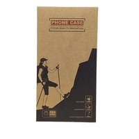 Emballage kraft pour protecteur d'écran, boîte d'emballage en papier, pour verre trempé, pochette de protection d'écran, vente en gros et au détail