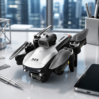 (Nouveau) Drone S2S 4K Professionnel HD Double Caméra Brushless avec Évitement d'Obstacles, Photographie Aérienne FPV, APP/WiFi, Quadricoptère Pliable