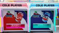 Machine à pousse-pièces commerciale Cole Player, distributeur de boissons gazeuses pour salles de jeux et lieux de divertissement
