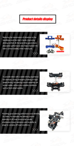 SNOR usine approvisionnement CNC alliage Triple pince Motocross <span class=keywords><strong>guidon</strong></span> montage nouvelle colonne Triple arbre Riser pour Dirt Bike EXC SXF CRF - Product Image 6