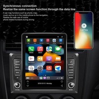 Autoradio 9,5 pouces double DIN avec écran partagé DSP USB GPS intégré CarPlay pour Android Auto