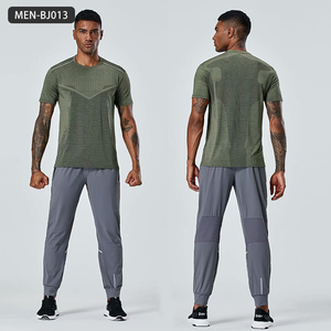 Pantalones de correr de secado rápido para hombre, pantalones de chándal holgados transpirables con puño elástico para entrenamiento al aire libre y gimnasio - Product Image 3