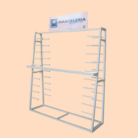 Porte-tapis blanc Double face personnalisable, pour nappe coulissante, support pour tapis, 45 pièces