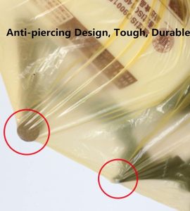 ถุงขยะแข็งแรง ฮัวหม่าเหิงชุน ขนาด 4-6 แกลลอน สำหรับใช้ในบ้าน สำนักงาน 3 ม้วน รวม 48 ใบ - Product Image 4