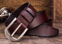 Ceinture en cuir véritable classique personnalisée de qualité supérieure pour homme et femme, avec boucle en alliage, fabriquée en Italie et au Mexique