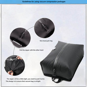 Sac de compression sous vide pour vêtements de voyage, <span class=keywords><strong>veste</strong></span> en duvet, sac de rangement étanche pour vêtements, sac de rangement hermétique en nylon, sacs de voyage en plein air - Product Image 4