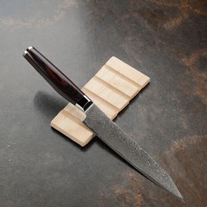 Handmade 12inch Damascus Steel Kitchen <b>Knife</b> 67 Layers Red Pakka Wood Handle Leather Sheath Ambidextrous Survival Hunting <b>Knives</b> - Product Image 2