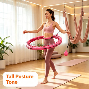 Hula Hoop Intelligent Lesté Très Populaire <span class=keywords><strong>pour</strong></span> Entraînement de la Taille, Perte de Graisse, Amincissement Abdominal <span class=keywords><strong>pour</strong></span> Adultes, Hommes, Femmes, Étudiants, Enfants, <span class=keywords><strong>Exercice</strong></span> en Salle de Sport - Product Image 6