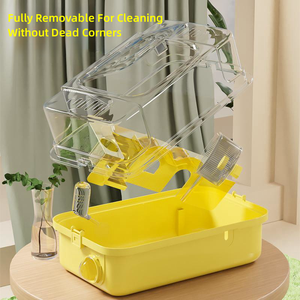 Şeffaf Tünel Hayvan Kafesi Panoramik Tavan Pencereli <span class=keywords><strong>Hamster</strong></span> Kafesi Küçük Hayvanlar İçin Ev - Product Image 2
