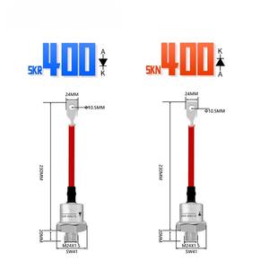 <span class=keywords><strong>Diode</strong></span> de <span class=keywords><strong>redressement</strong></span> de goujon SKN/SKR 100A 130A 240A 320A 400A <span class=keywords><strong>Diode</strong></span> de récupération standard - Product Image 3