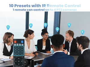 TEVO-NV20H Hot phát sóng 20x <span class=keywords><strong>PTZ</strong></span> streaming máy ảnh H DMI USB3.0 1080p60fps <span class=keywords><strong>PTZ</strong></span> <span class=keywords><strong>joystick</strong></span> điều khiển cho nhà thờ - Product Image 6