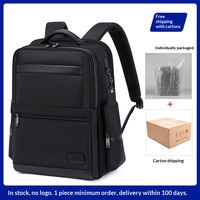 Sac à dos multifonctionnel pour homme, en tissu Oxford résistant à l'eau, double épaule, polyester, idéal pour les voyages d'affaires (OEM)