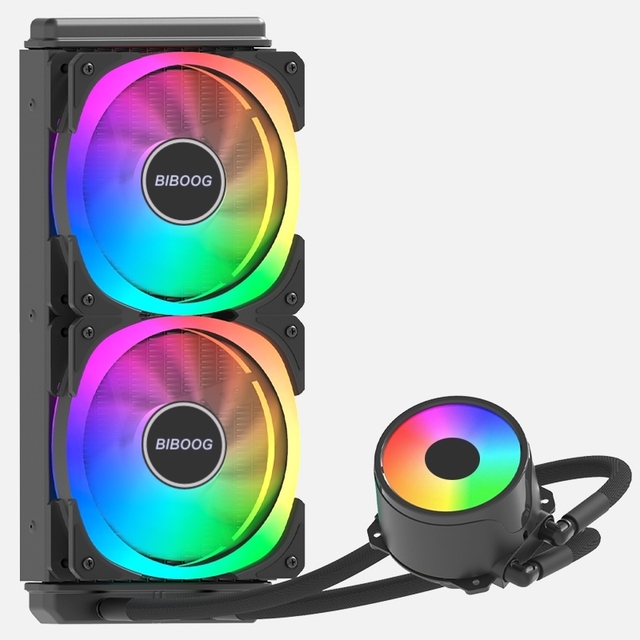 BIBOOG 240mm pc liquid cooler Pc Water Cooling- BW240
