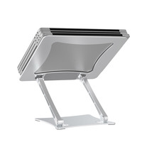 Support de lit pour ordinateur portable HYDUODUO à livraison rapide, support réglable pour ordinateur portable avec base rotative à 360°
