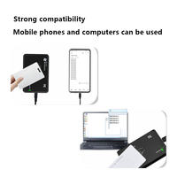 Lector de Tarjetas Inteligentes USB NFC sin Contacto, Control de Acceso, 125kHz RFID, Lector de Tarjetas de Identificación de Plástico