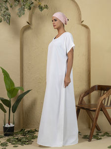 Abaya Hijab Musulmana de Poliéster con Bordado para Mujer, Vestido Kimono para Boda, Eid, Manga Larga, Holgado, Estilo Árabe Dubai, Superventas - Product Image 3