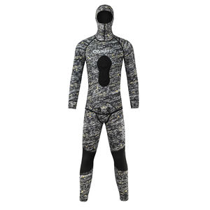 विशेष छलावरण डिजाइन दो टुकड़े सूट 3/5/7 मिमी नियोप्रोन मोटी छाती पैड पेशेवर आदमी आर्द्रसूट को बढ़ावा - Product Image 3