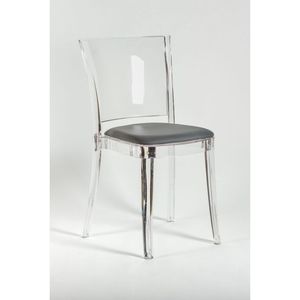 Cuscino in ecopelle NABUK per sedia Lucienne colore antracite cuscino/cuscino del sedile - Product Image 3