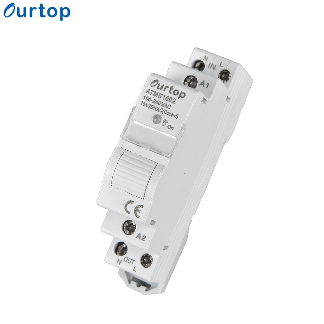 WiFi Smart Timer Switch 16A with Meter Function DIN Rail Remote Control Over Under Voltage Protection for Water Heater