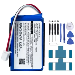 For JB L Flip 2 2013/Flip II Original AEC653055-2P Battery Replacement For MP3 MP4 Battery