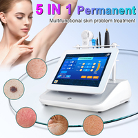 Épilation par électrolyse en gros, 36,5 MHz, épilateur permanent pour cheveux, 5 en 1, BlendNeedle, machine d'épilation par électrolyse pour l'élimination des poils