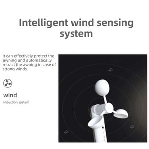 Toldo de diseño retráctil al mejor precio de fábrica <span class=keywords><strong>para</strong></span> conservatorio de bloqueo solar automático - Product Image 4