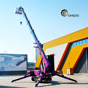 Cần cẩu nhện điện giá nhà máy 3 tấn, cần cẩu nhện di động 10 tấn có cần dài, cần trục bay, giỏ người, nâng kính - Product Image 1