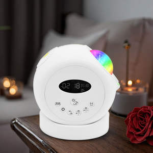 Batterie <span class=keywords><strong>WiFi</strong></span> pour veilleuse LED pour enfants Galaxy Starlight Mini Aurora Star Projector Réveil Musique Haut-parleur Pépinière - Product Image 1