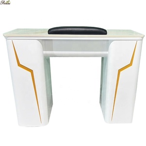 2026 Novo Design Prego Spa Móveis Acetona Resistente Único Manicure Mesa Salão com Capuz - Product Image 2