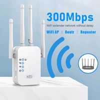 Répéteur Wifi Comfast 300 Mbps, quatre antennes de signal, 2,4 GHz, 300 m, amplificateur Wifi, booster Wifi, 802.11b/g/n
