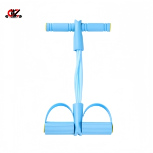 CZFIT Sports & Entertainment Gym Resistance <b>Band</b> Set Pedal Foot Chest & Sit-up Pull Rope Tube for <b>Workout</b> & Exercise Unisex - Product Image 3