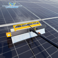 Machine de nettoyage portable pour panneaux solaires, nettoyeur de modules photovoltaïques portatif, usine chinoise