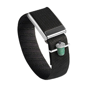 Win-Win Custom Logo Luxury Czech Crystal <b>Clip</b>-On Charms Metal Decorative Ring Watch Band Accessories for Whoop 5.0 Band - Product Image 5