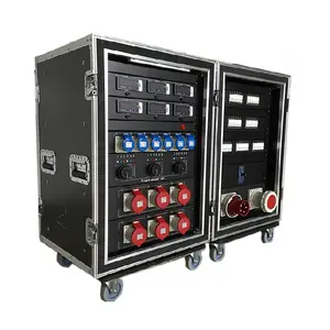 3 Phase 125 Amp Input Power Distribution Unit With Soca Outputs
