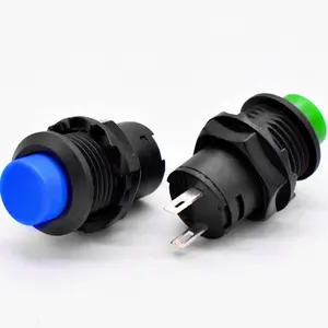 Round Push-Button 12MM Switch With Lock