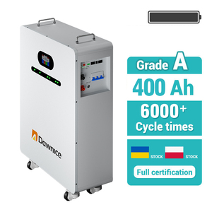 Système de stockage d'énergie au lithium-ion 20 kWh, système solaire 400 Ah 200 Ah, batterie au sol pour maison, pack de batteries LiFePO4, batterie 48 V - Product Image 1