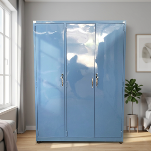 Armario Metálico Independiente de Alta Gama, Guardarropa de Lujo para el Hogar, Apartamento, Dormitorio, Mueble Plegable para Almacenamiento de Ropa, 70kg-100kg - Product Image 3
