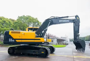 เครื่องขุดไฮดรอลิก20T 2024ฮุนได HX200มือสอง | ปั๊มคาวาซากิ | พลังคัมมิน | พร้อมส่งออกทั่วโลก - Product Image 4