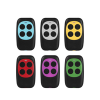 Télécommande RF 4 boutons personnalisée CE FCC ROHS 433 MHz pour portail de garage, code fixe/apprentissage/rolling code, duplicateur