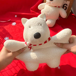 Jouet Sensoriel Géant de Noël et d'Anniversaire, Adorable Jouet Sensoriel Souple et Lesté en Forme d'Animal, Terrier des Highlands, Jouet à Presser en Matière TPR, Pour Tous les Âges - Product Image 2