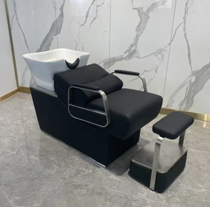 Bac à shampoing et chaise réglables pour salon de coiffure K Wholesale - Product Image 3