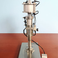 Machine à sertir les aérosols de bonne qualité, machine manuelle d'assemblage de valves d'aérosols à vendre