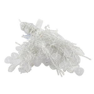 LED Curtain <span class=keywords><strong>Heart</strong></span> Screen Chuỗi Lights Giáng Sinh Cửa Sổ Tiên Lights Vòng Hoa Ngoài Trời Hearts Cho Trang Trí Đám Cưới - Product Image 2