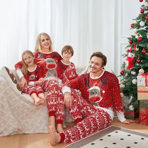 Ensemble de pyjamas de Noël personnalisés en polyester pour toute la famille (hommes, femmes, enfants) – Vêtements de nuit et de détente de Noël – Dropshipping POD - Product Image 4