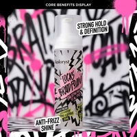 Mousse Coiffante Tresses Marque Blanche ODM Résistante à l'Humidité Sans Résidus Hydratante pour Tresses et Twists