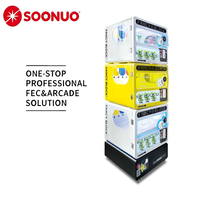 Distributeur automatique de pièces et de billets personnalisé 110V UL pour kiosque de centre commercial, machine de jeu d'arcade, distributeur Gacha, distributeur de capsules de jouets