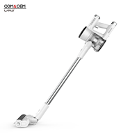 LANJI Aspirateur portable sans fil W20 OEM Stick Appareil de nettoyage sans fil Technologie cyclone Pet Hair Tapis Battery US