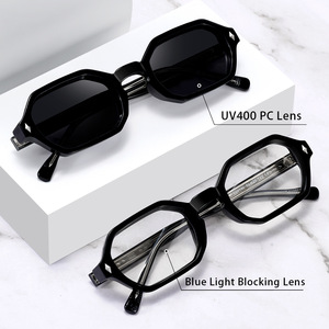 Lunettes de soleil tendance, monture rectangulaire verte, protection UV400, unisexe, style décontracté, verres colorés, lunettes de conduite - Product Image 4