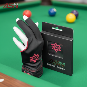 Gants de <span class=keywords><strong>billard</strong></span> R-ST ASN E-H01, trois doigts, respirants, antidérapants, nylon de haute qualité, légers, durables. - Product Image 2